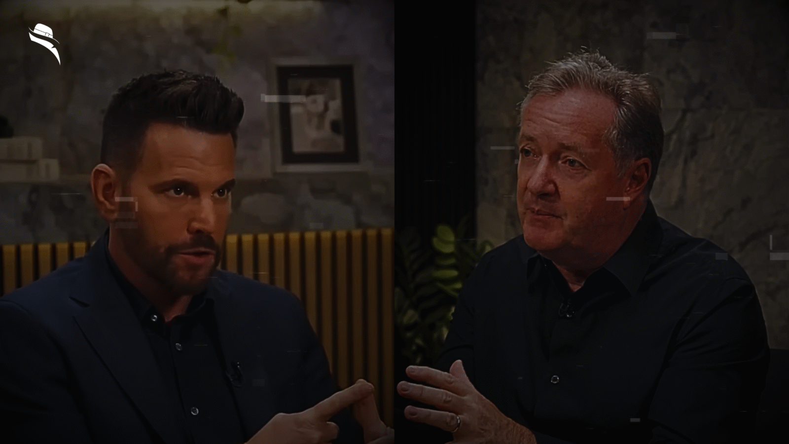 Piers Morgan confronts Dave Rubin for denying Gaza starvation