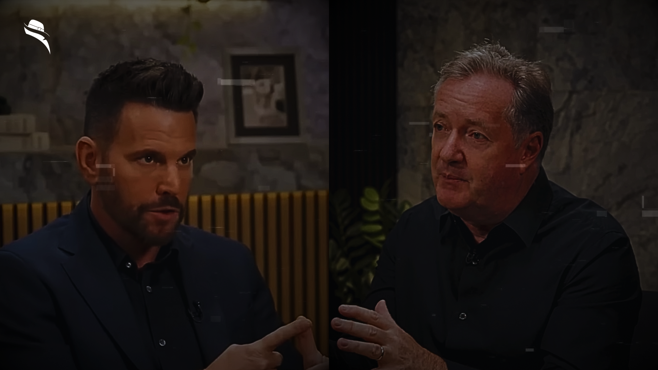Piers Morgan confronts Dave Rubin for denying Gaza starvation